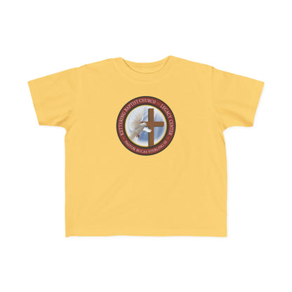 Toddler Cross Tee — Christian Church Logo Kids T‑Shirt