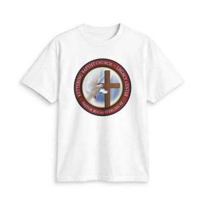 Church Logo T-Shirt — Faith Cross & Dove Design