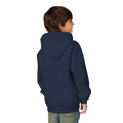 Youth Hoodie – Church Cross & Dove Logo Youth Pullover (Religious Faith Gift)