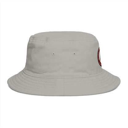 Christian Cross Bucket Hat — Faith Emblem Embroidered Sun Hat